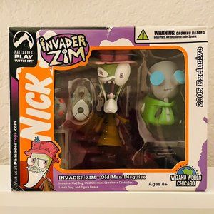 Invader Zim Old Man Toyfare Collectable Figure